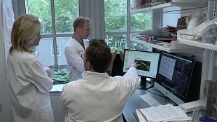 NewYork-Presbyterian multidisciplinary cancer team discussing a treatment plan