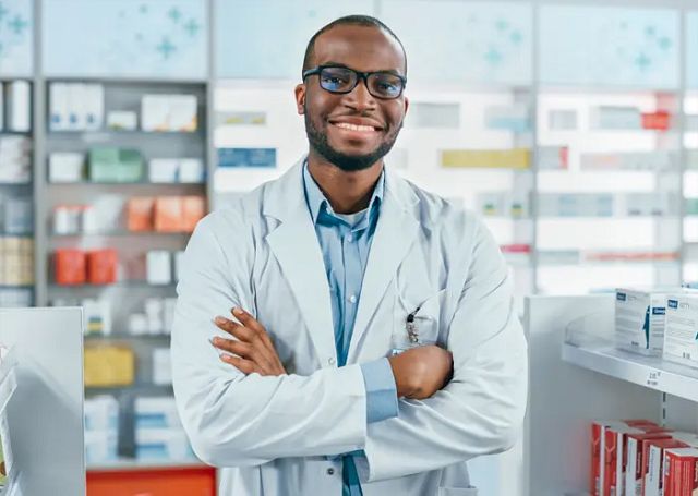 diverse pharmacist