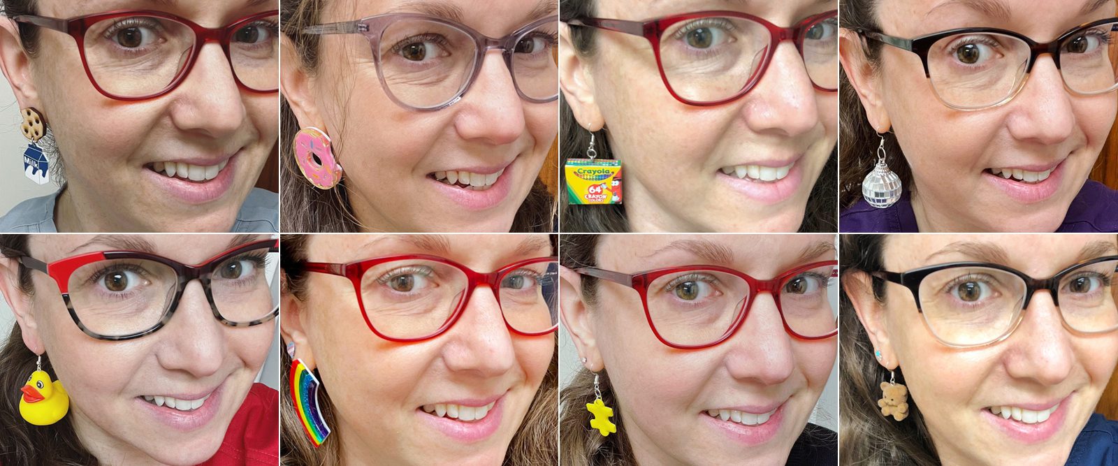 Bringing Smiles with Silly Earrings