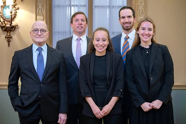 Nick Pitaro, Maura Thompson, Andrew Coons, and Danny Stern