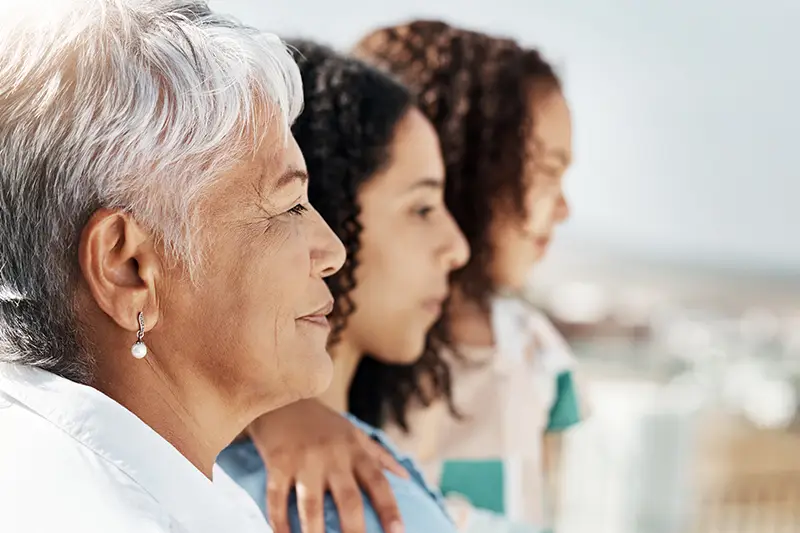 image of 3 women of different ages
